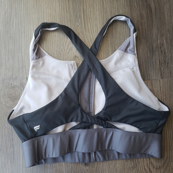 Fabletics High-Impact Zip Front Sports Bra - Picture 5 of 5